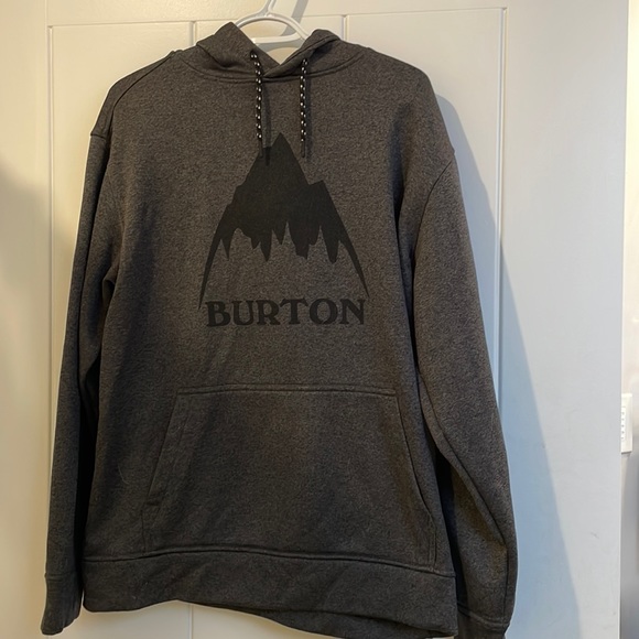 dark grey burton hoodie - Picture 1 of 3